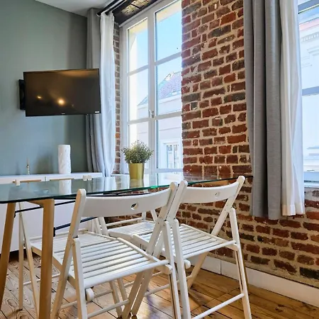 Grand-place & Vieux-lille: Equipped Duplex Apartment *