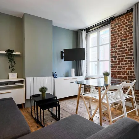 Apartment Grand-place & Vieux-lille: Equipped Duplex Lille