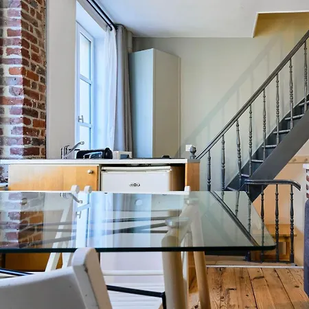 Grand-place & Vieux-lille: Equipped Duplex Apartment Lille