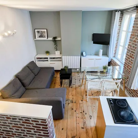 Apartment Grand-place & Vieux-lille: Equipped Duplex *